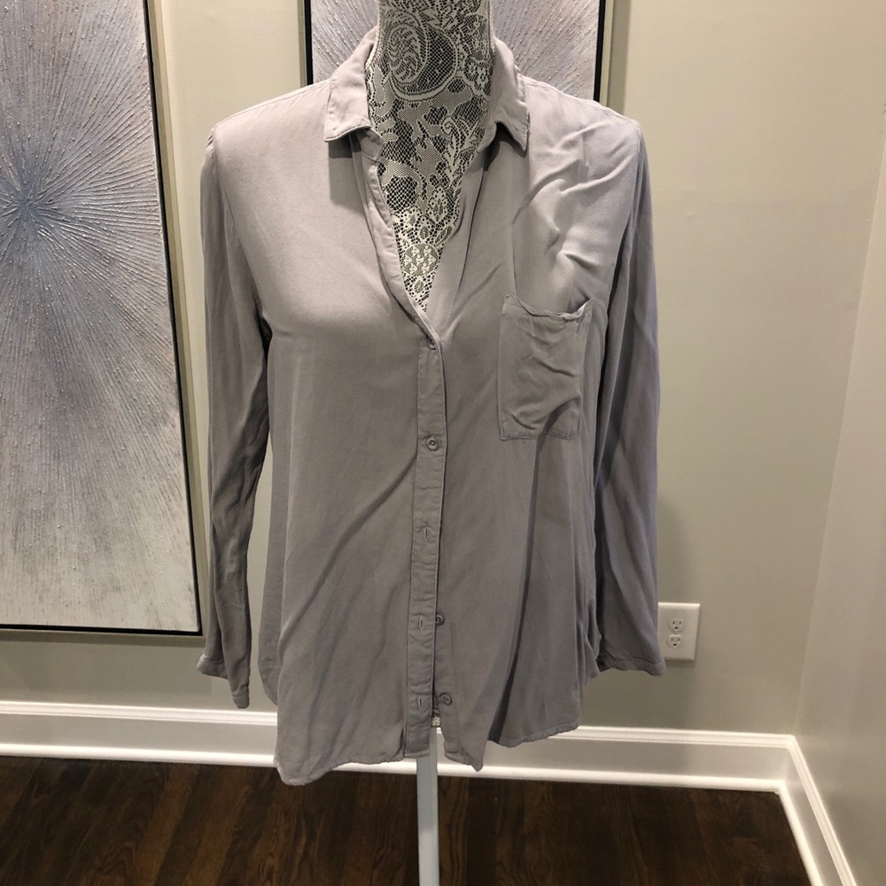 Cloth & stone button up